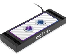 Alphacool Apex RAM X4 Vanduo Cooler - sidabrinė