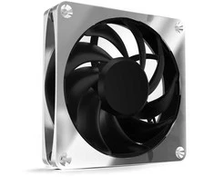 Alphacool Apex Stealth Metall Power korpuso ventiliatorius 120 mm, 3.000 U/min – chrome