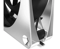 Alphacool Apex Stealth Metall Power korpuso ventiliatorius 120 mm, 3.000 U/min – chrome