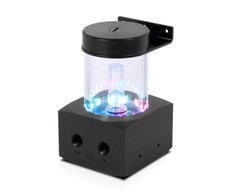 Alphacool Core 100 Aurora ARGB rezervuaras, akrilas - juodas