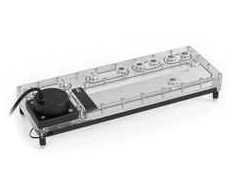 „Alphacool Core Distroplate 360 Left V.2“ su D5 Apex siurbliu, skirtas D5/DDC