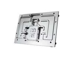 „Alphacool Core RX 9070 Mercury GPU Vanduo Block“, ARGB, su galine plokšte · akrilas