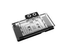 Alphacool Core RX 9070 Nitro+ GPU water block, ARGB, with backplate – acrylic