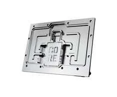 Alphacool Core RX 9070 XT Taichi Vanduo Block, Backplate - Acrylic, Juodas