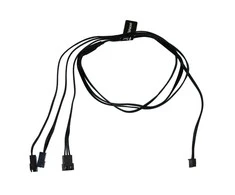 Alphacool Digital RGB LED Y-cable 3-way with JST connector, juodas – 60cm