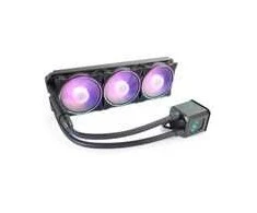 Alphacool Eisbaer 360 Aurora 1.1 ARGB All-in-One Liquid Cooler - 360mm, juodos spalvos
