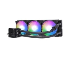 „Alphacool 13074“ kompiuterio aušinimo sistema, procesorius, viskas viename skysčio aušintuvas, 12 cm, Juodas, 1 vnt.