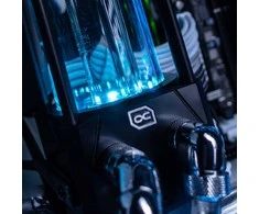 Alphacool „Aurora D5“ 150 mm ledų puodelis, įskaitant Alphacool VPP „Apex D5“ – acetalį/stiklą