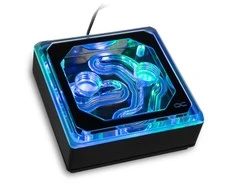 Alphacool Eisblock XPX Aurora Edge CPU – Acrylic Juodas Digital RGB