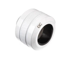 Alphacool Eiszapfen Pro fitting 16mm hard tube G1/4, 6-Pack – baltas