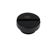 Alphacool Eiszapfen Stop Fitting G1/4, juodas – 6 pack