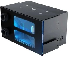 Alphacool ES 2U išsiplėtimo bakas D5 su srauto / temperatūros jutikliu