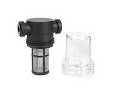 „Alphacool ES Big Inline“ dalelių filtras 2x G1/2" su adapteriu į G1/4"