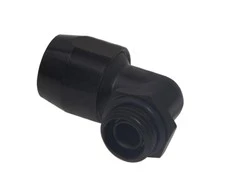Alphacool Alphacool 17455, Juodas, Armatūra, Žalvaris, 1/4", 90°, 27 mm