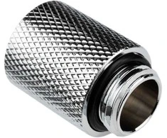 Alphacool HF Extension G1/4 Inch MM 20mm – chrome