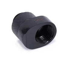 Alphacool Eiszapfen G1/4 inch extension offset MF 8 – juodas