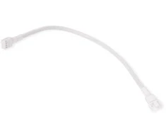 Alphacool fan cable 4-pin to 4-pin extension 30cm – baltas