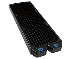 Alphacool NexXxoS ST30, Radiatorius, Žalvaris, Varis, Plienas, Juoda, 124 mm, 400 mm, 30 mm