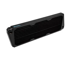 Alphacool NexXxoS ST30 Full Copper X-Flow Radiator – 360mm, juodos spalvos