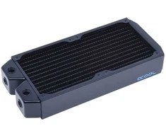Alphacool NexXxoS XT45 Full Copper Radiator – 240mm, juodas