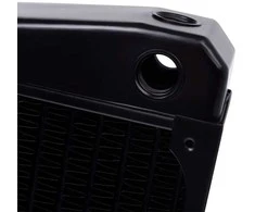 „Alphacool NexXxoS XT45“ varinis „X-Flow“ radiatorius – 420 mm, juodos spalvos