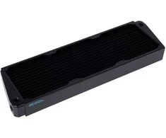„Alphacool NexXxoS XT45“ varinis „X-Flow“ radiatorius – 420 mm, juodos spalvos