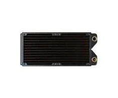 „Alphacool Phobya R27-S240“ radiatorius, 240 mm radiatorius, 18 FPI, varinės plokštelės, 2x G1/4 colių jungtys - juodos spalvos