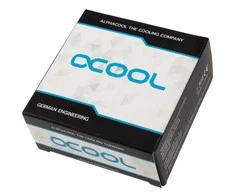 „Alphacool“ kištukas-adapteris 90 laipsnių G1/4 colio lizdas į G1/4 colio lizdą, chromuotas