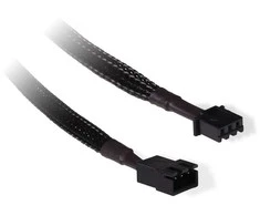Alphacool Extension JST aRGB 3-Pin to 3-Pin, sleeved – 30cm