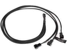 „Alphacool“ Y skirstytuvas, 3 kontaktų į 3 x 3 kontaktų, 60 cm