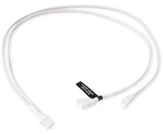 Alphacool Y-Splitter 4-pin to 2x 4-pin PWM 60cm – baltas