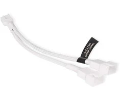 Alphacool Y-Splitter 4-pin to 2x 4-pin PWM 15cm – baltas