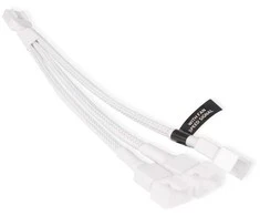 Alphacool Y-Splitter 4-pin to 3x 4-pin PWM 15cm – baltas