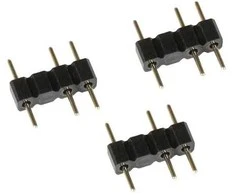 Alphacool Alphacool Y-Splitter aRGB 3 kontaktų iki 2x 3 kontaktų 30 cm - juodas