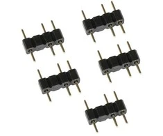 Alphacool Y-Splitter aRGB 3-pin to 4x 3-pin 60cm – juodos spalvos