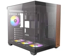 Antec CX800 ARGB Midi-Tower, grūdintas stiklas - medis