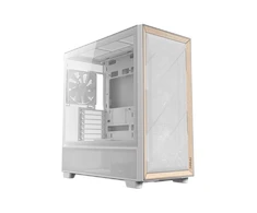 Antec Flux kompiuterio korpusas, Mid Tower, E-ATX, Tempered Glass – baltos spalvos