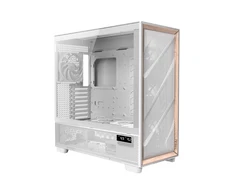 Antec Flux Pro kompiuterio korpusas, full tower, E-ATX, tempered glass – baltos spalvos