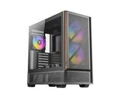 Antec P30 ARGB PC Case, Mid Tower, ATX, Tempered Glass – juodas