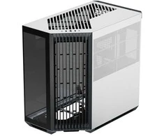 APNX V1 PC-kompiuterio korpusas, Midi-Tower, ATX, Tempered Glass – juodos spalvos / baltos spalvos