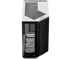 APNX V1 PC-kompiuterio korpusas, Midi-Tower, ATX, Tempered Glass – juodos spalvos / baltos spalvos