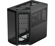 APNX V1 PC-kompiuterio korpusas, Midi-Tower, ATX, Tempered Glass - juodos spalvos