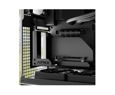 APNX Vertical GPU Mounting Kit 2 – juodos spalvos