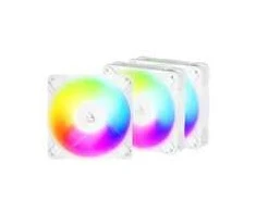 ARCTIC P12 Pro Reverse A-RGB PWM Fan – 120mm, baltas, pack of 3