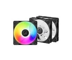 ARCTIC P14 Pro A-RGB PWM-korpuso ventiliatorius – 3er-Pack, 140mm, juodos spalvos