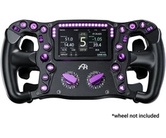Ascher Racing Knob Kit Pro Steering Wheel Priedas, CNC Aliuminio, Artura Ultimate/Pro - Violetinė