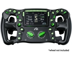Ascher Racing Knob Kit Pro Steering Wheel Priedas, CNC Aliuminio, Artura Ultimate/Pro - žalias