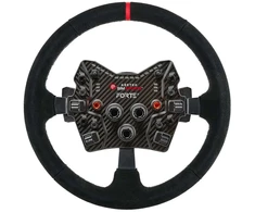 Asetek SimSports GT Rim, curved, 340 mm – juodas, suede