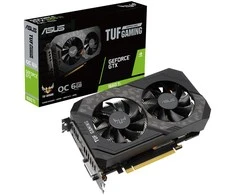 Vaizdo plokštė Asus TUF-GTX1660TI-O6G-EVO-GAMING NVIDIA, 6 GB, GeForce GTX 1660 Ti, GDDR6, PCI Express 3.0, DVI-D talpa 1, HDMI talpa 2, Atminties laikrodžio greitis 12000 MHz