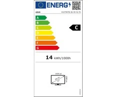ASUS VU279CFE-B Eye Care Monitorius 27 colių IPS WLED FHD 16:9 100Hz 250cd/m2 1ms HDMI USB Type C Tyli Mėlyna